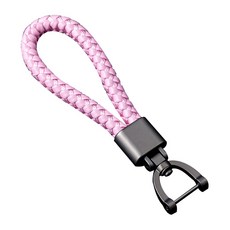 차바치 라벨로 차량용 키홀더 자동차 키링 가죽 열쇠고리, 1개