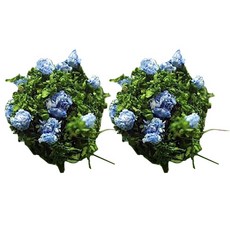 FORES 模型繡球花架, 藍色, 2件