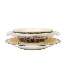 Villeroy&Boch 奧登湯球+碟子, 混色, 1套