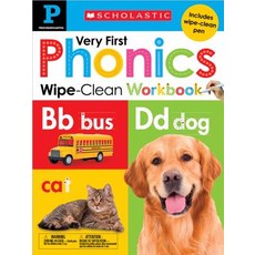 Wipe-Clean Workbook: Pre-K Very First Phonics (Scholastic Early Learners) Other, Cartwheel Books