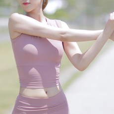 CHEONSANG YEOWOO 女式簡約線條短款上衣 A0100