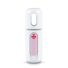 정원전산 워터스틱 충전식 미니 휴대용 미스트, TL-702, 핑크 + 화이트