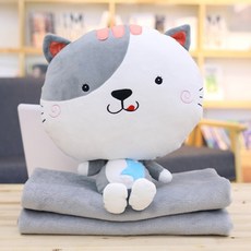 더자카 러블리담요 + 핸드워머 세트, Y314LHLG075