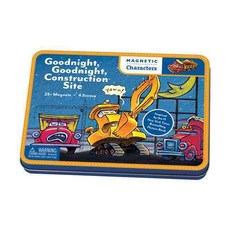 Goodnight Goodnight Construction Site Magnetic Characters, Mudpuppy Pr