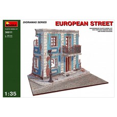 Mini Art 1:35歐洲街頭塑料模型建築, 1個