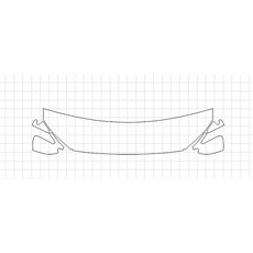헥시스 현대 코나 SEL 2018 PU PPF 보호필름 차량용 가드용품, 09. HFM 45.72cm, BIKINI, WRAPPED, 1개