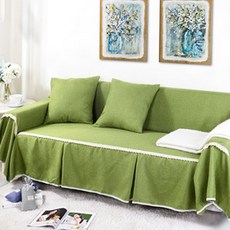 다크그린침대커버