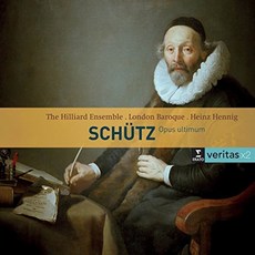 HEINRICH SCHUTZ - OPUS ULTIMUM - SCHWANENGESANG/ HILLIARD ENSEMBLE HEINZ HENNING VERITASX2 EU수입반, 2CD