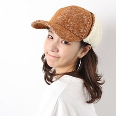 아이엠캡 헤링본 귀달이 볼캡