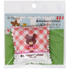 the bears'school 小熊圖案縫紉針枕 1705號, 混色, 1個