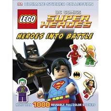 Ultimate Sticker Collection: Lego DC Comics Super Heroes: Heroes Into Battle Paperback, Dk Pub