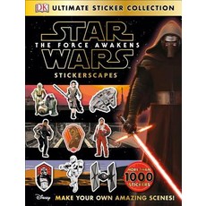 Star Wars: The Force Awakens Stickerscapes Paperback, Dk Pub