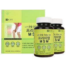 무릎관절 영양제-추천-종근당 프리미엄 엠에스엠 MSM, 120정, 2개입