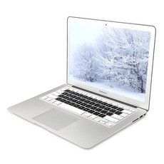 폰슈 맥북 노트북 키보드커버 Pro 블랙, 35cm, 1개