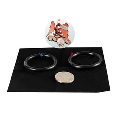 Kingmagic 硬幣 + 繪畫 + 魔法戒指 2p 魔法用品 8 件套 MASUL01101, 1套
