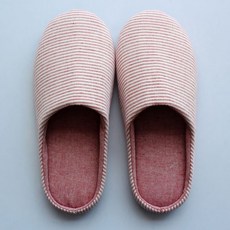 DM 알럽홈 남녀공용 미끄럼방지 룸슈즈, 레드