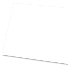 대원우드보드 칼라보드 C-23 흰색 600 x 900 mm, 5mm, 30개입