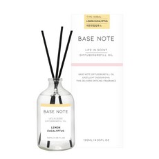 베이스노트 디퓨저&리필오일 120ml, 레몬 유칼립투스