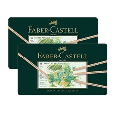 FABER-CASTELL 輝柏 鉛筆粉彩套組 TIN 112136 2p, 36色