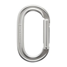 Black Diamond 橢圓形 Kirak 登山扣, Polished, 1入