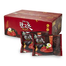 백제 간단한 요리 한그릇 비빔 칼국수, 202.5g, 20개