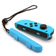 Nintendo Switch Joy-Con 控制器腕帶, 螢光藍, 1入