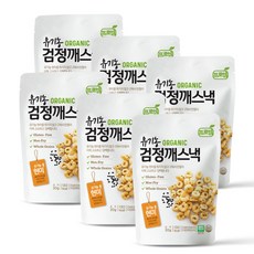 프로엠 유기농 검정깨스낵 30g, 6개입, 현미