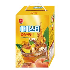 우리차 아이스티 복숭아 70p, 980g, 1개