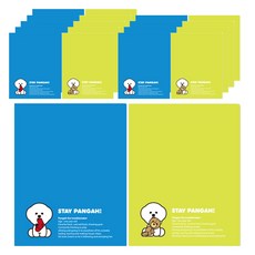 양지사 기다려빵아 클리어화일 40p, 랜덤 발송, 20개입