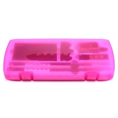 미니띠네 미니제이드 학생용 서예붓 2종 세트 핑크, 0.7 x 18.5 cm, 1세트