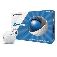 테일러메이드 TP5 골프공 5피스 12p, 화이트, 1개