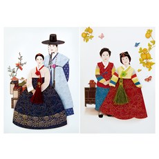 From&To T224-34 感恩賀卡2p+信封2p+鑲嵌2p, 混色, 2套