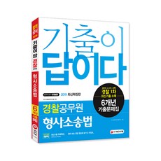 시대고시기획 기출이 답이다-경찰공무원 형사소송법 6개년 기출문제집(2019 ...