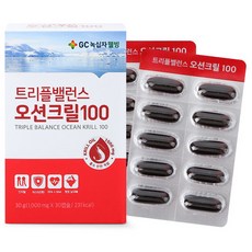 GC녹십자웰빙 트리플밸런스 오션크릴100, 30g, 1개