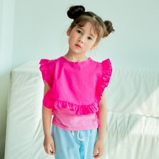 로리앤콜린 여아용 프릴베스트