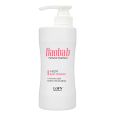 로픈 바오밥 수분언덕 퍼퓸 트리트먼트 베이비파우더향, 500g, 1개