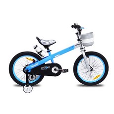 로얄베이비 2019 버튼스 아동용 자전거 80% 조립배송, 블루