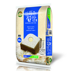 강화섬쌀 2020년 삼광, 20kg, 1개