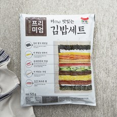 일가집 프리미엄 더 맛있는 김밥세트