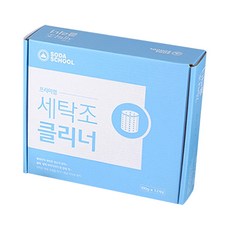 소다스쿨 프리미엄 세탁조클리너 선물세트, 100g, 12개