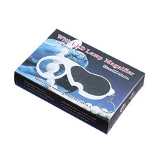 樹形 45 毫米 LED 鑰匙鏈放大鏡 4 倍放大, 單品, 1個