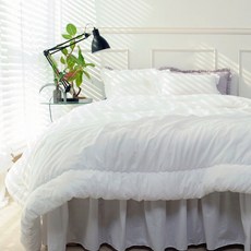 화이트침대스커트셋트