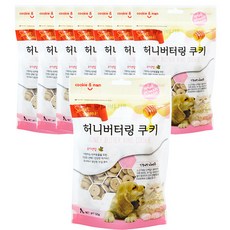 바이독 허니버터링 강아지 쿠키 120g, 바베큐, 8개