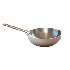 핀일로 통5중 컬러스텐 궁중팬 화이트, 24cm, 1개