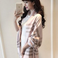 하라몰 벌키체크숄 머플러 목도리 RM003
