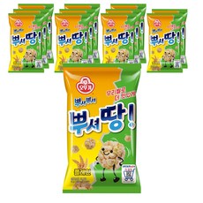 오뚜기 뿌셔땅 플레인맛, 70g, 12개