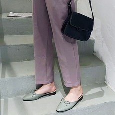 여성용 리본 뮬 블로퍼 RIBY05