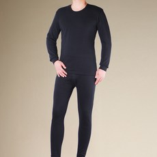 남자검은색내복하의