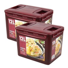 락앤락 뉴김치통 와인 HPI889WS2, 12L, 2개