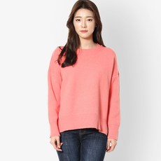 르샵 여성용 라운드 칼라 니트